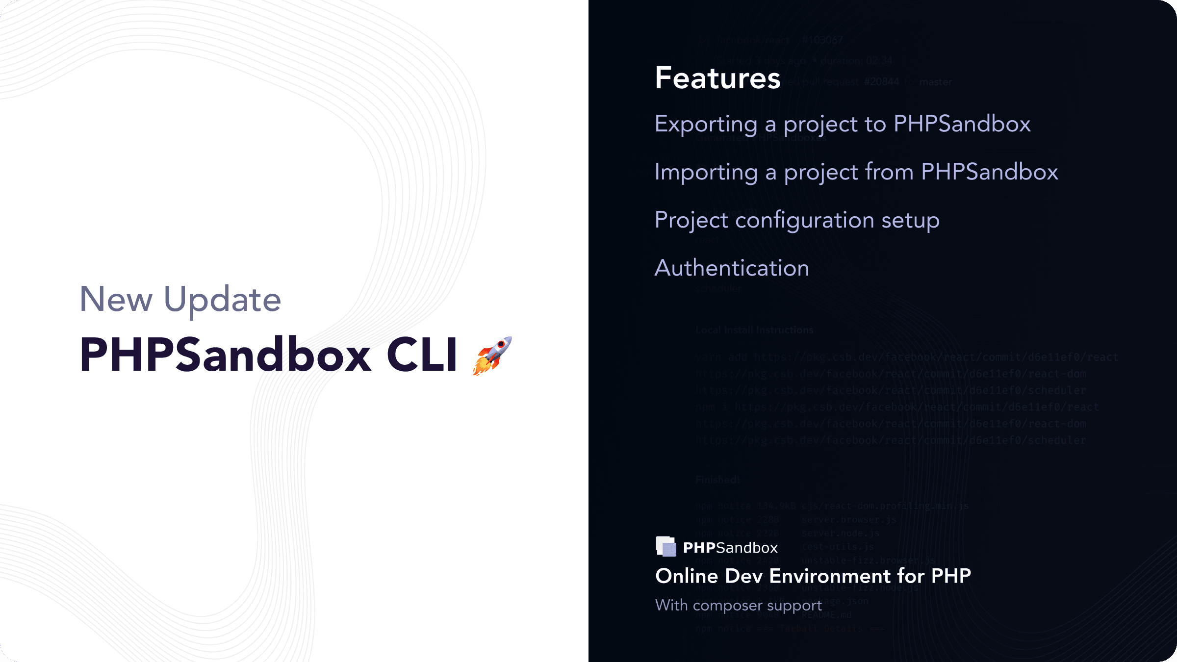 Annoucing the first release of PHPSandbox CLI